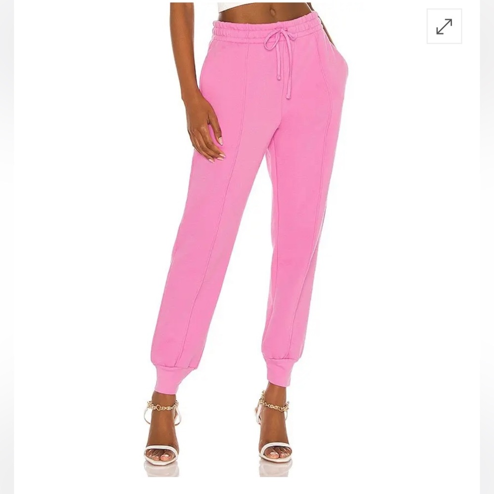 Jonathan Simkhai Pink Drawstring Jogger Pants